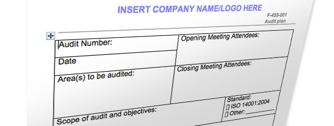 ISO 14001 Internal Audit Checklist 3