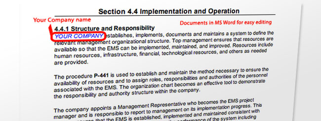 ISO 14001 Small Business Certification 1