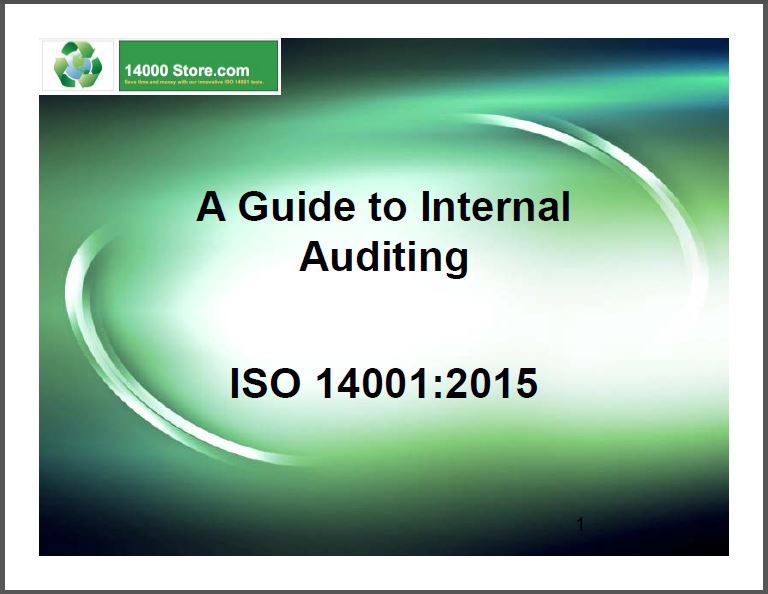 Internal Auditor Checklist